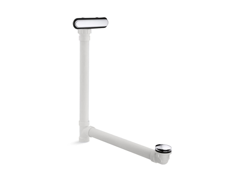 KOHLER K-7272-2MB Clearflo Slotted Overflow Bath Drain - Vibrant Brushed Moderne Brass