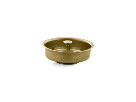 KOHLER K-8803-PB Duostrainer Sink Strainer Basket In Vibrant Polished Brass