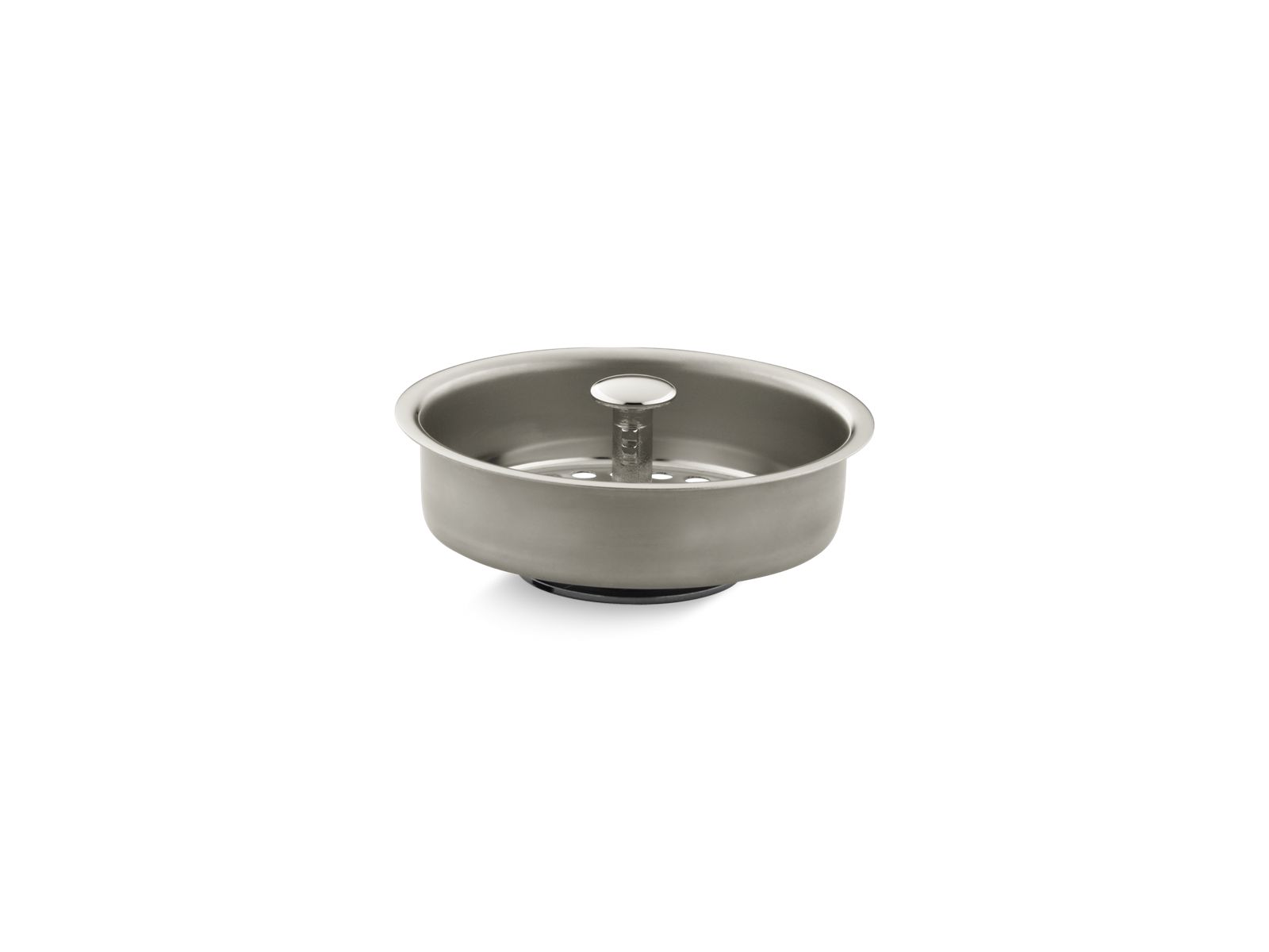 KOHLER K-8803-SN Duostrainer Sink Strainer Basket - Vibrant Polished Nickel