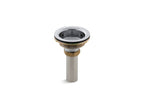 KOHLER K-8804-CP Duostrainer Sink Drain Body With Tailpiece - Polished Chrome