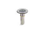 KOHLER K-8807-CP Brass Sink Drain And Strainer With Tailpiece For 3-1/2" To 4" Outlet - Polished Chrome