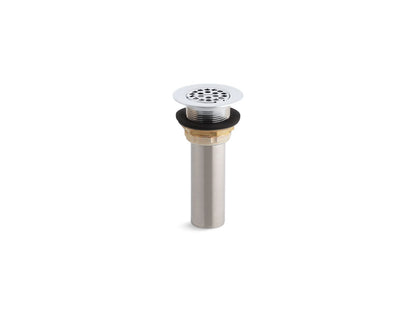 KOHLER K-8820-CP Brass sink strainer for 2" outlets - Polished Chrome