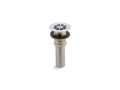 KOHLER K-9115-CP Sink Strainer With 1-1/2" Tailpiece - Polished Chrome