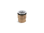 KOHLER K-9147-CP Service Sink Strainer For 2" Caulk Connection - Polished Chrome