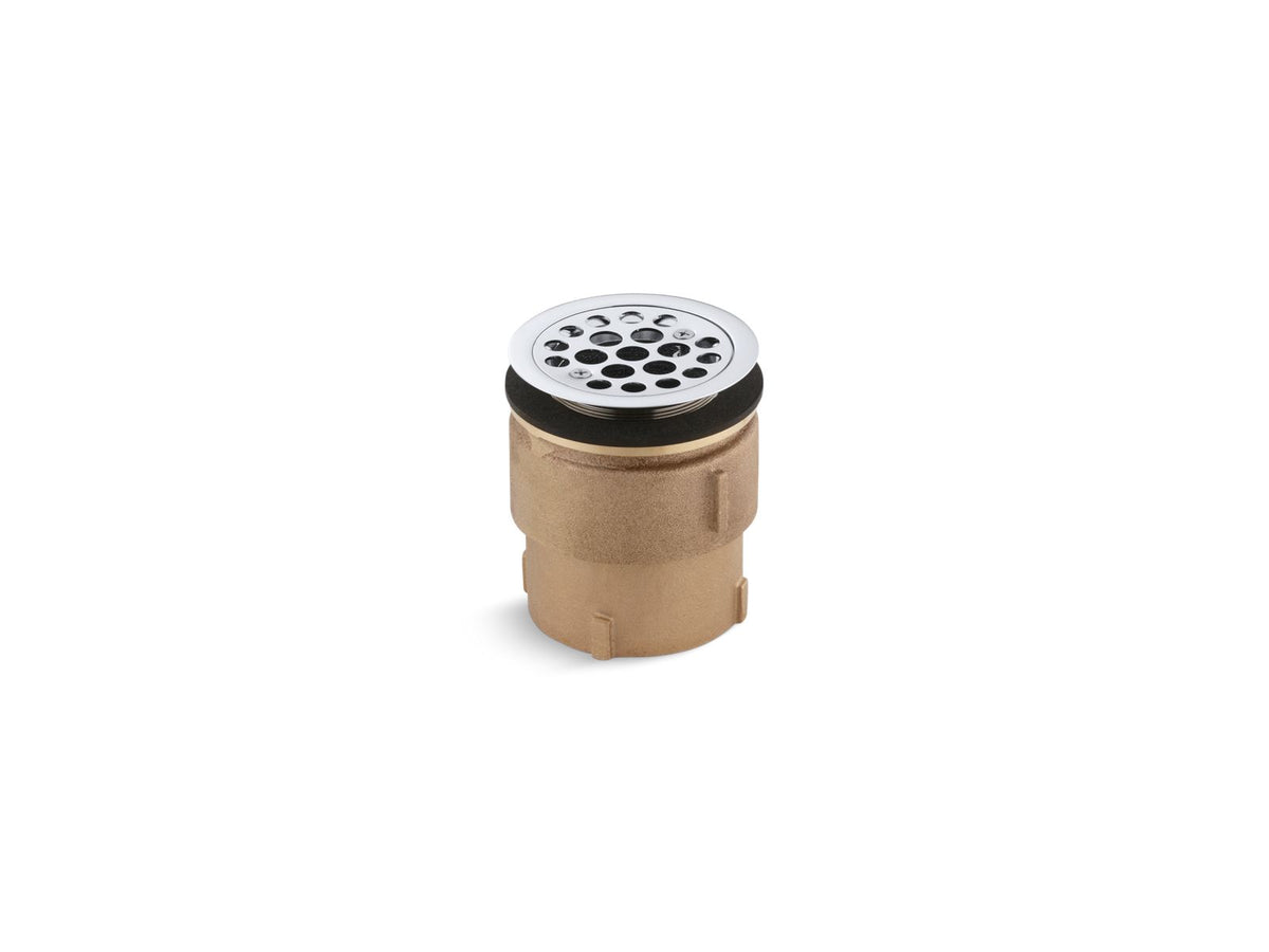 KOHLER K-9147-CP Service Sink Strainer For 2" Caulk Connection - Polished Chrome