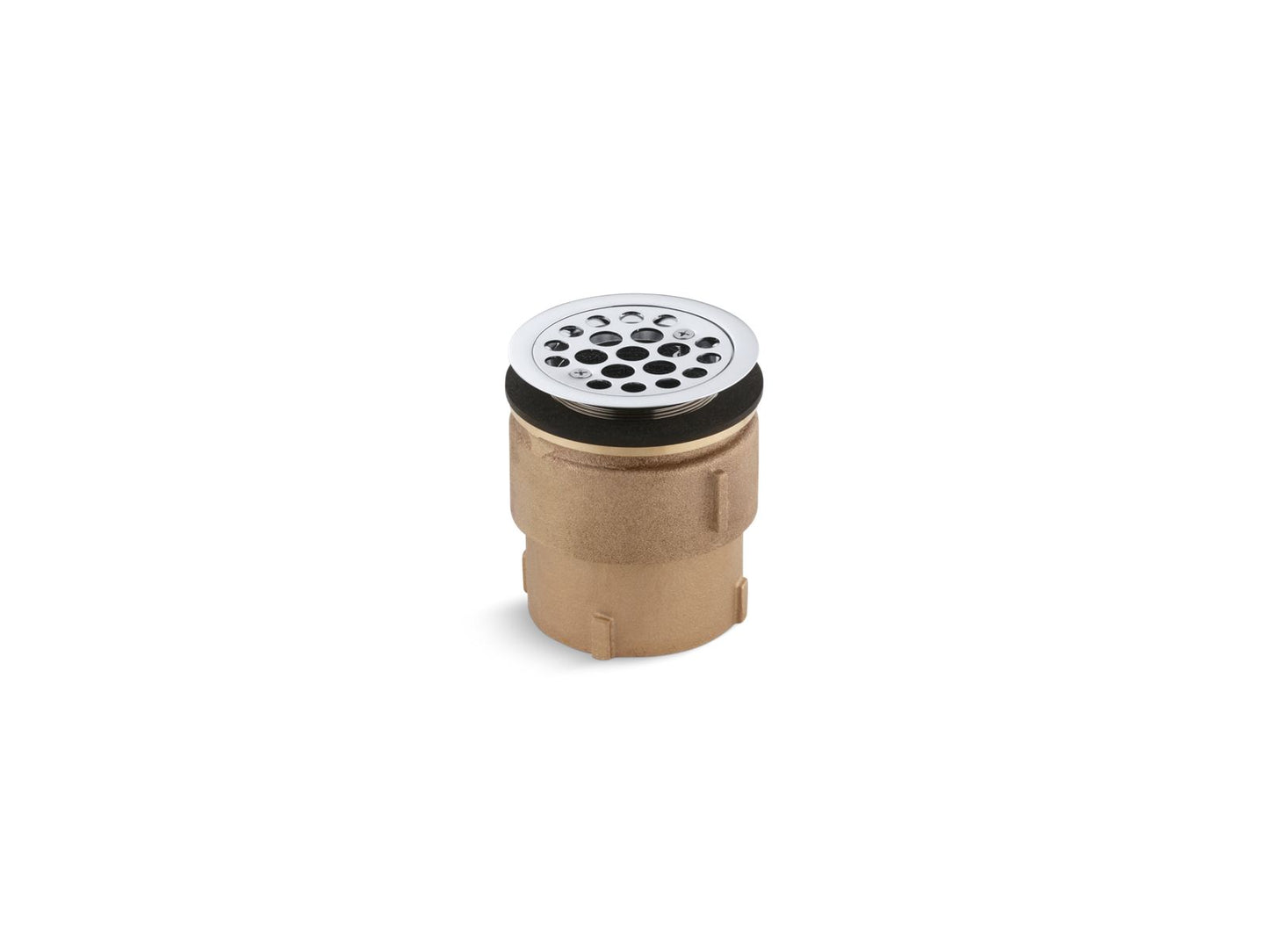 KOHLER K-9147-CP Service sink strainer for 2" caulk connection - Polished Chrome