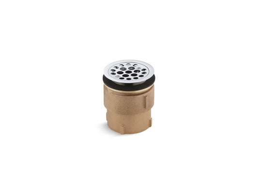 KOHLER K-9147-CP Service sink strainer for 2" caulk connection - Polished Chrome