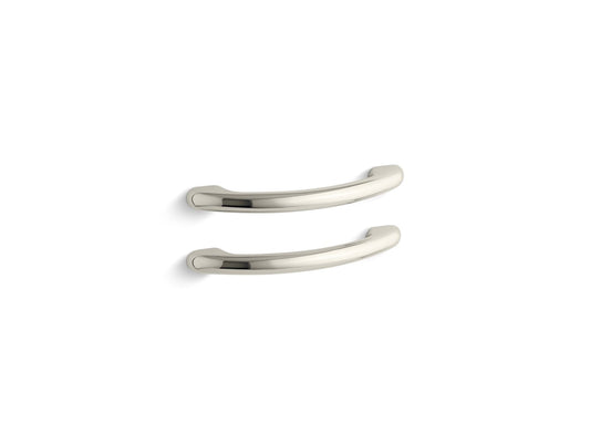 KOHLER K-9653-SN Grab Bars For Whirlpool Baths With Spa/Massage Package In Vibrant Polished Nickel