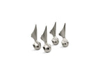 KOHLER K-102-BN Antique Ball-And-Claw Feet - Vibrant Brushed Nickel