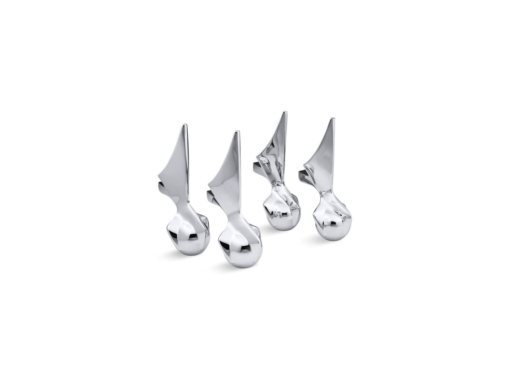 KOHLER K-102-CP Antique Ball-And-Claw Feet - Polished Chrome