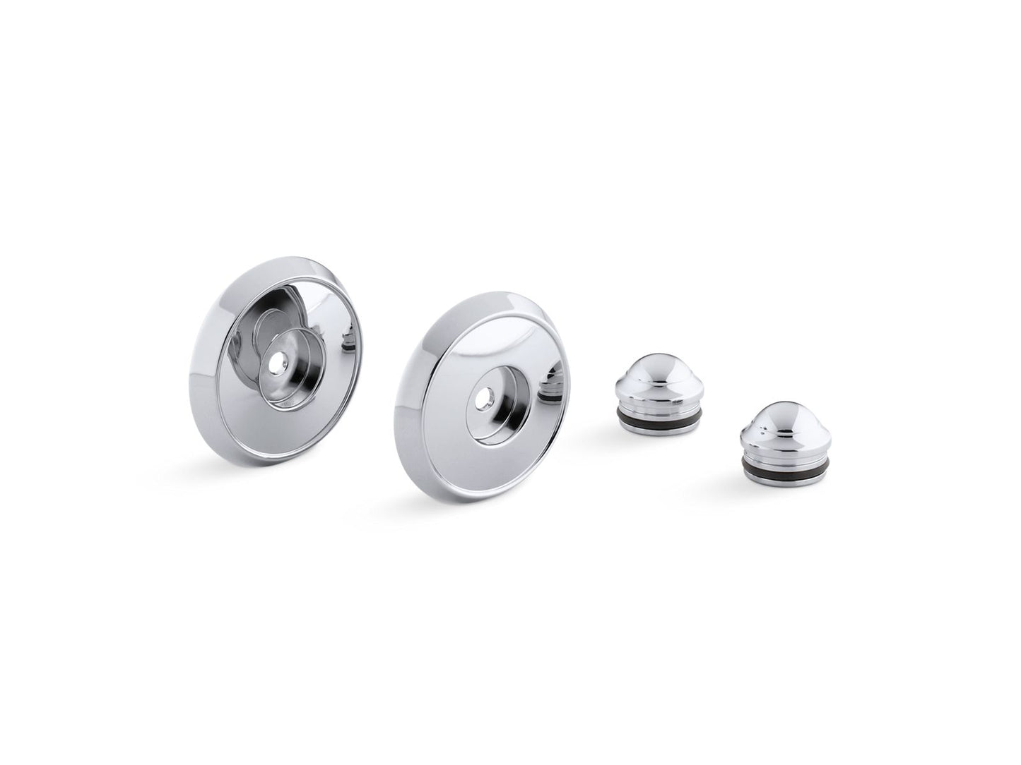 KOHLER K-349-CP Forte Bancroft Slidebar Trim Kit In Polished Chrome