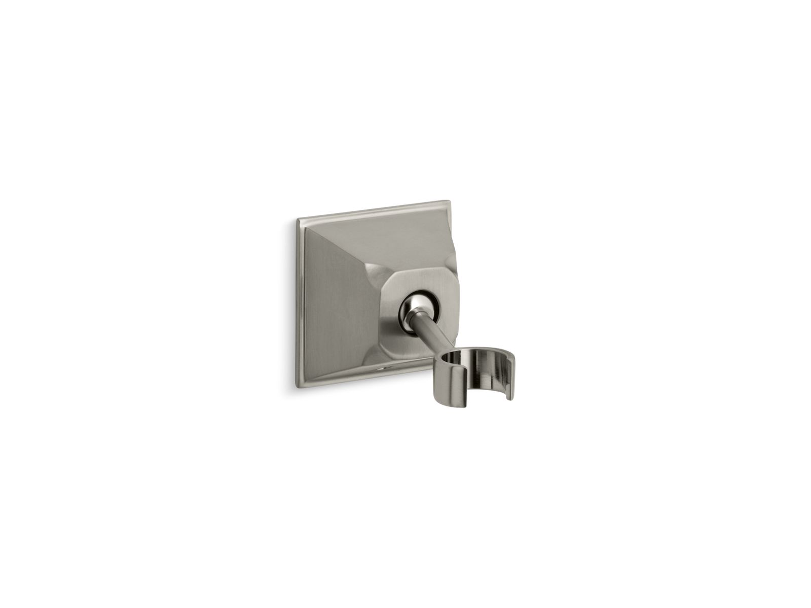 KOHLER K-422-BN Memoirs Adjustable Wall-Mount Holder - Vibrant Brushed Nickel