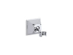 KOHLER K-422-CP Memoirs Adjustable Wall-Mount Holder - Polished Chrome