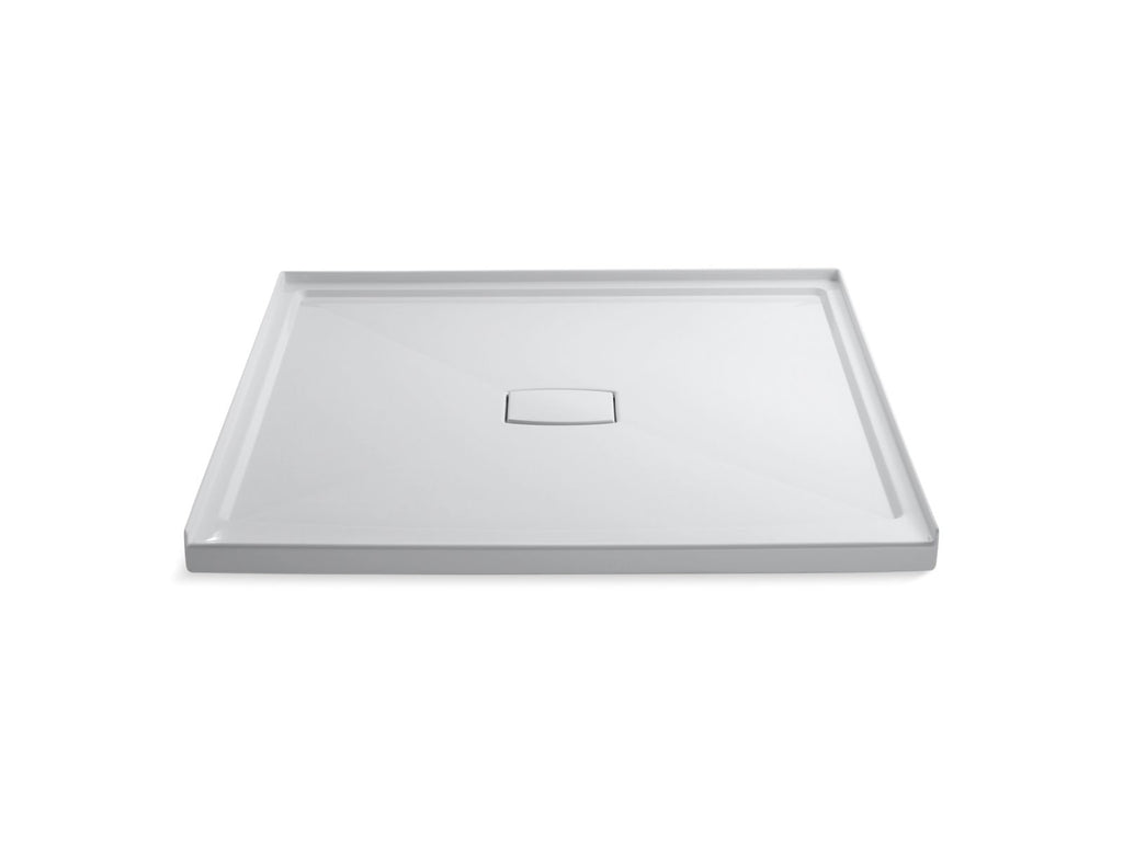 KOHLER K-9395-NY Archer 60" X 60" Alcove Shower Base, Center Drain - Dune