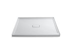 KOHLER K-9395-NY Archer 60" X 60" Alcove Shower Base, Center Drain - Dune