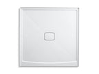 KOHLER K-9395-NY Archer 60" X 60" Alcove Shower Base, Center Drain - Dune