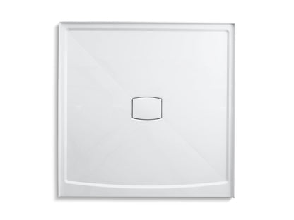 KOHLER K-9395-0 Archer 60" x 60" alcove shower base, center drain - White
