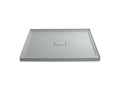 KOHLER K-9395-95 Archer 60" X 60" Alcove Shower Base, Center Drain - Ice Grey