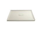 KOHLER K-9395-96 Archer 60" X 60" Alcove Shower Base, Center Drain - Biscuit