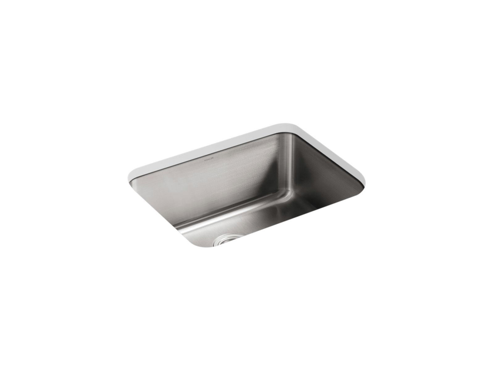 KOHLER K-3325-NA Undertone 23" Undermount Single-Bowl Kitchen Sink - Stainless Steel