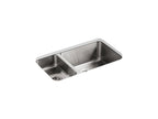 KOHLER K-3174-L-NA Undertone 31-1/2" Undermount Double-Bowl Kitchen Sink - Stainless Steel