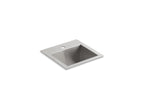 KOHLER K-3840-1-NA Vault 15" Top-/Undermount Bar Sink - Stainless Steel