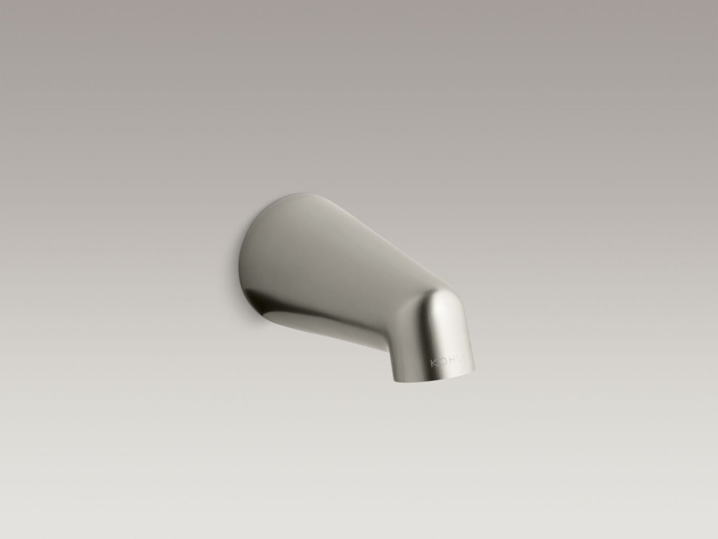 KOHLER K-6854-BN Antique 4-7/8" Non-Diverter Bath Spout In Vibrant Brushed Nickel