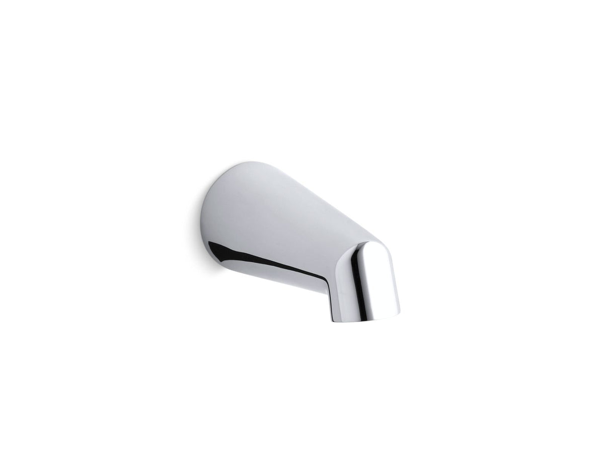 KOHLER K-6854-BN Antique 4-7/8" Non-Diverter Bath Spout - Vibrant Brushed Nickel