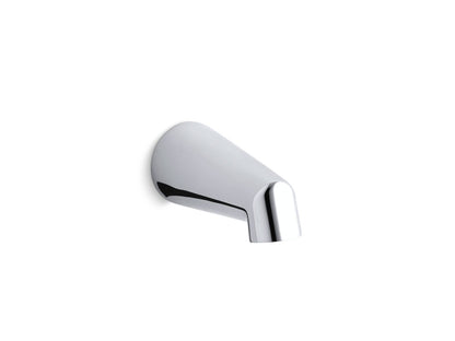 KOHLER K-6854-BN Antique 4-7/8" non-diverter bath spout - Vibrant Brushed Nickel