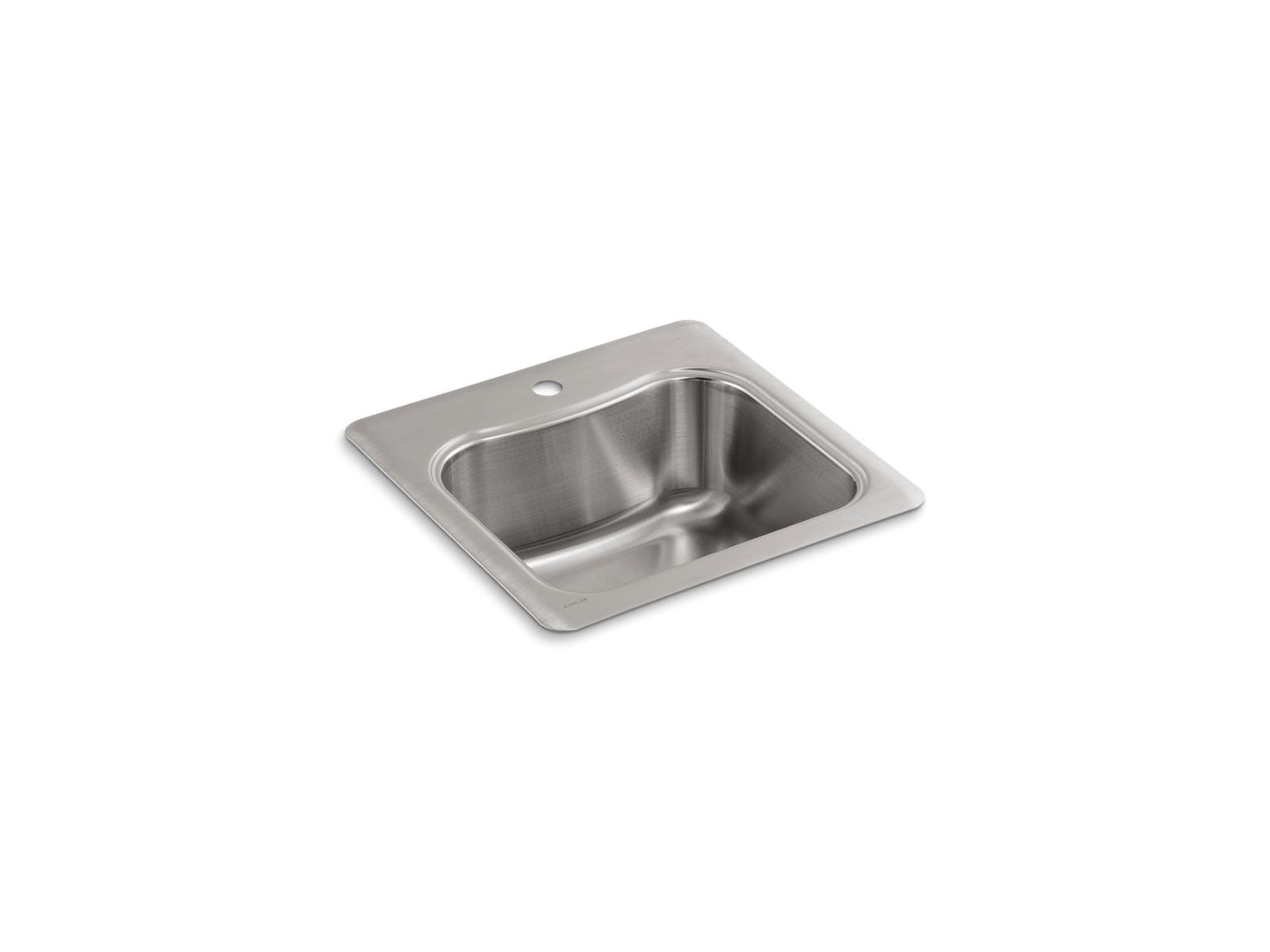 KOHLER K-3363-1-NA Staccato 20" Top-Mount Single-Bowl Bar Sink