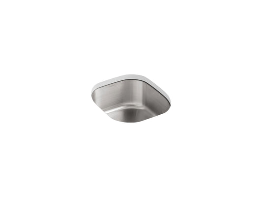 KOHLER K-3336-NA Undertone 15-1/2" Undermount Single-Bowl Kitchen Sink