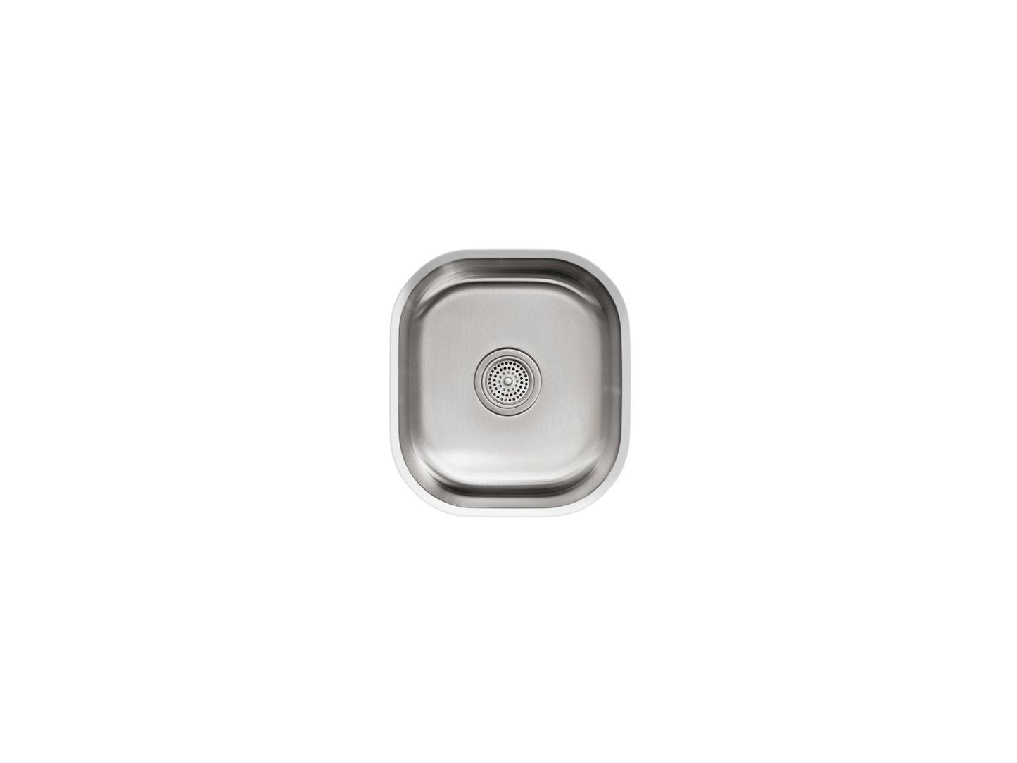 KOHLER K-3336-NA Undertone 15-1/2" undermount single-bowl kitchen sink - Stainless Steel
