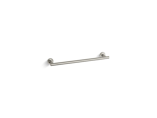 KOHLER K-14435-BN Purist 18" Towel Bar In Vibrant Brushed Nickel