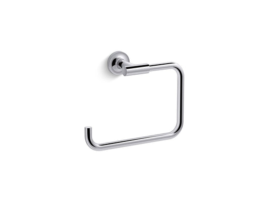 KOHLER K-14441-CP Purist Towel Ring In Polished Chrome