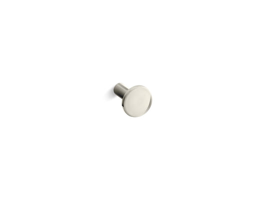 KOHLER K-14484-SN Purist Cabinet Knob In Vibrant Polished Nickel