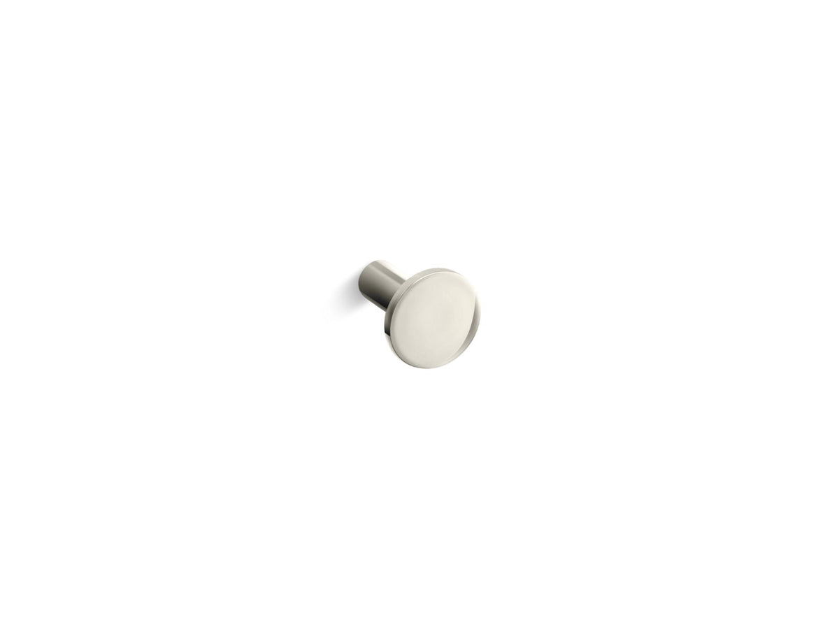 KOHLER K-14484-SN Purist Cabinet Knob - Vibrant Polished Nickel