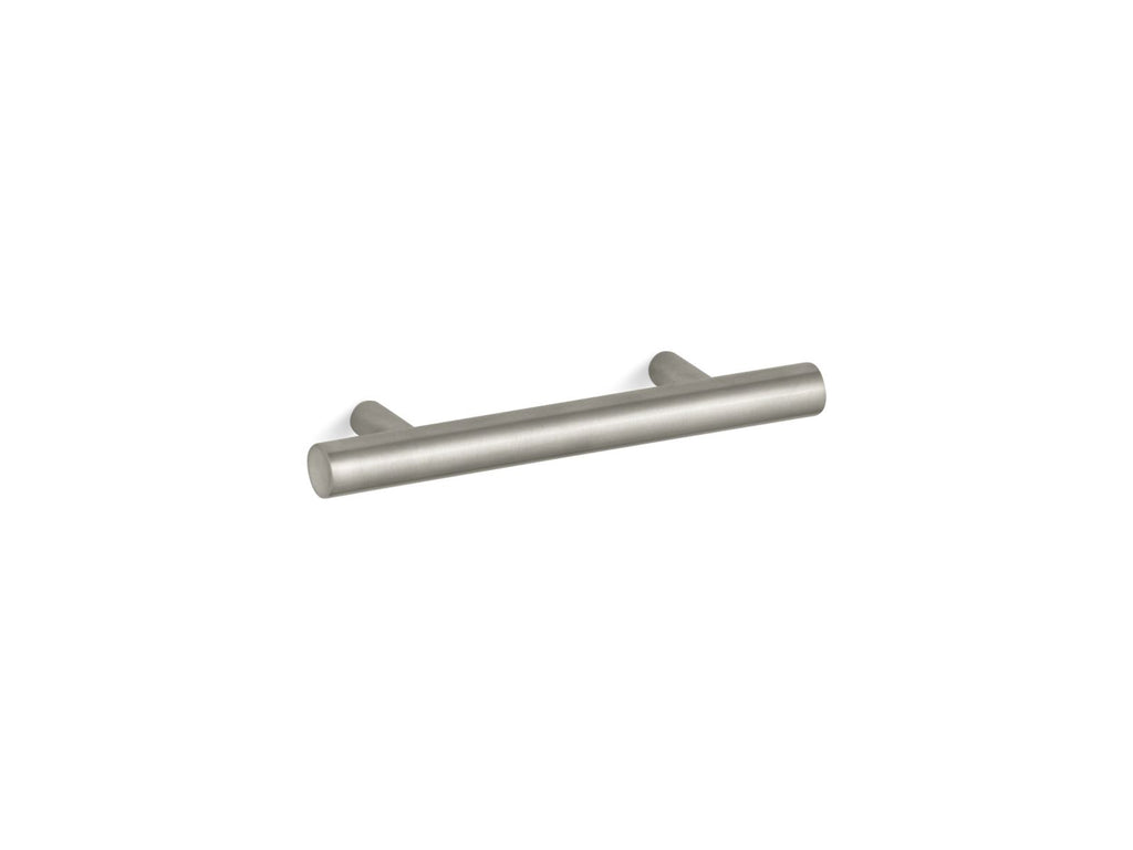 KOHLER K-14485-BN Purist 3" Cabinet Pull - Vibrant Brushed Nickel