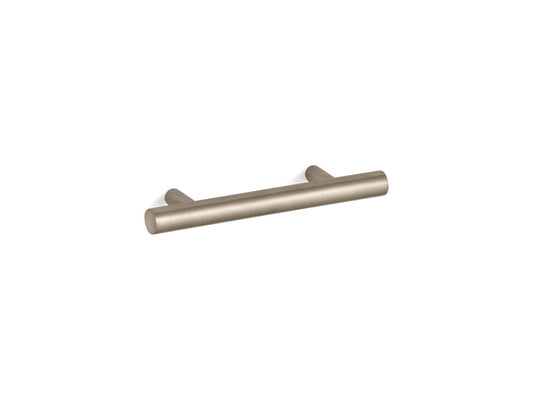 KOHLER K-14485-BV Purist 3" Cabinet Pull In Vibrant Brushed Bronze