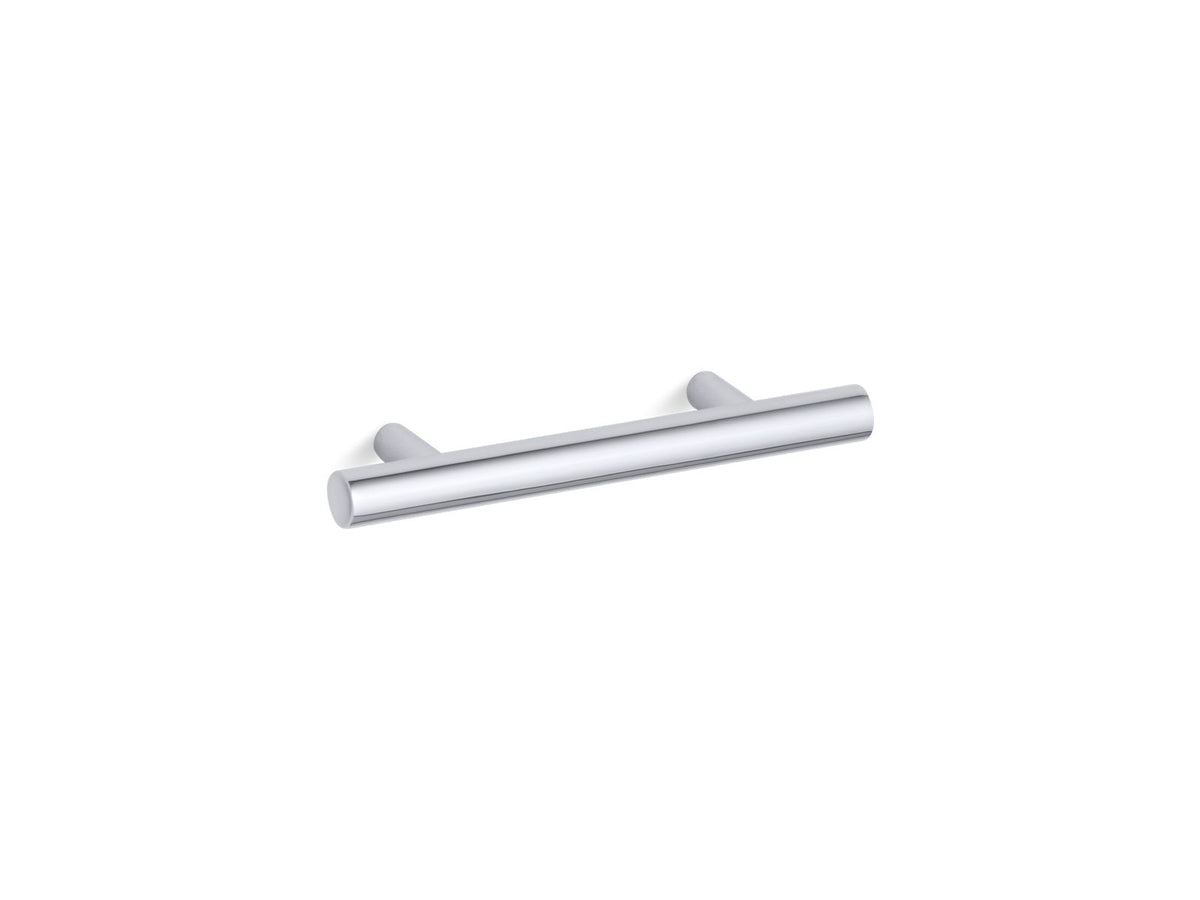 KOHLER K-14485-CP Purist 3" Cabinet Pull - Polished Chrome