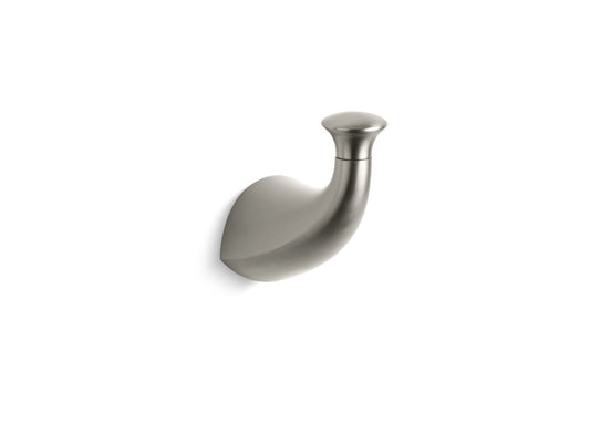 KOHLER K-37055-BN Alteo Robe Hook In Vibrant Brushed Nickel