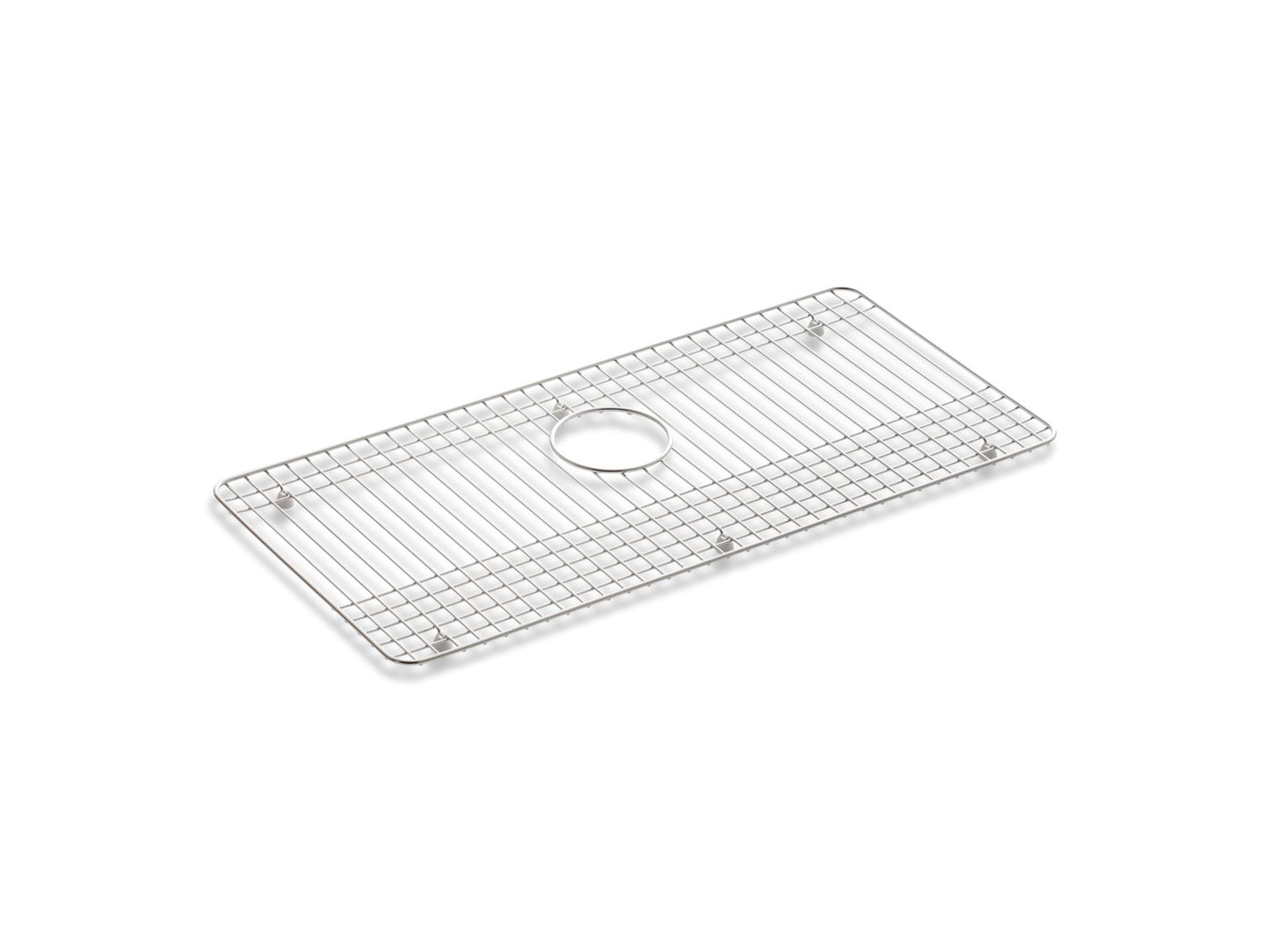 KOHLER K-6062-ST Dickinson Elmbrook Stainless Steel Sink Rack, 27-1/2" X 13-1/4" In Stainless Steel