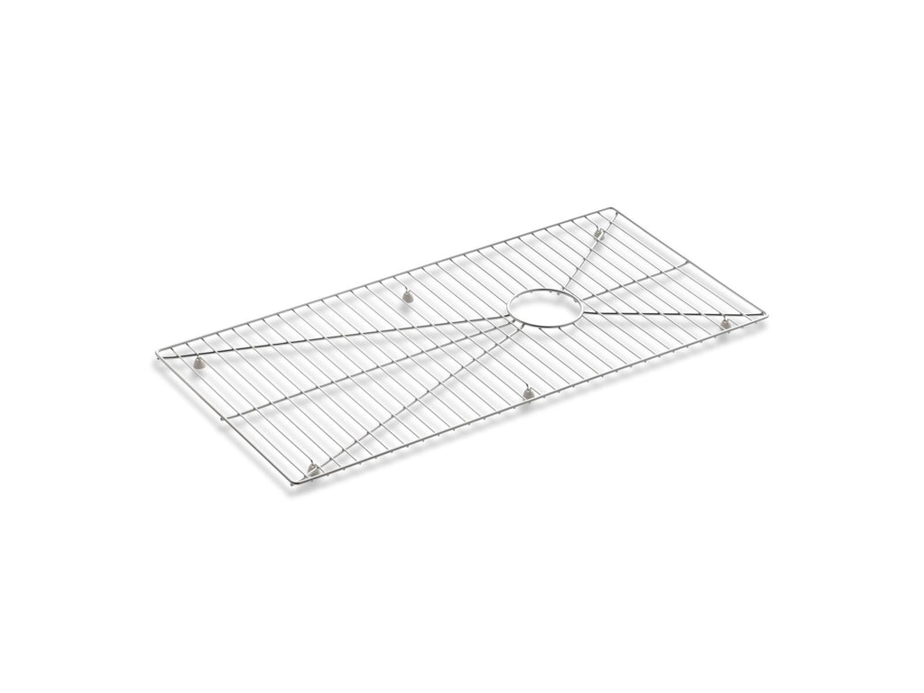 KOHLER K-6233-ST Stages Stainless Steel Sink Rack, 30-31/32" X 15-1/16" For Stages 45" Kitchen Sink - Stainless Steel