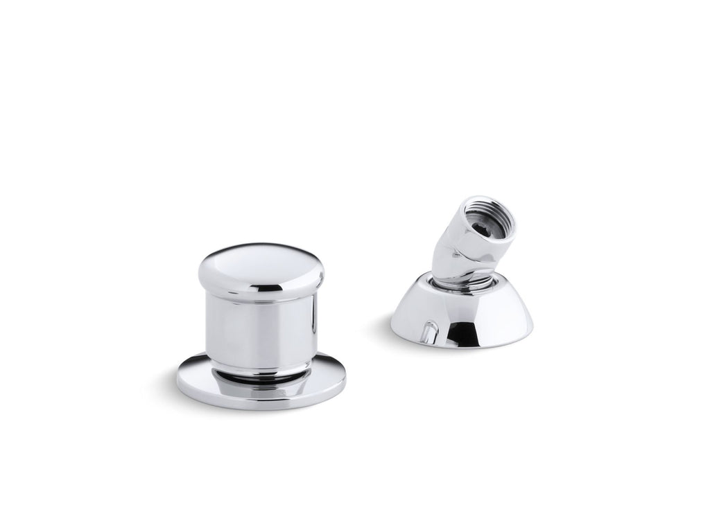 KOHLER K-8549-CP Two-Way Diverter Valve And Handshower Hose Guide - Polished Chrome