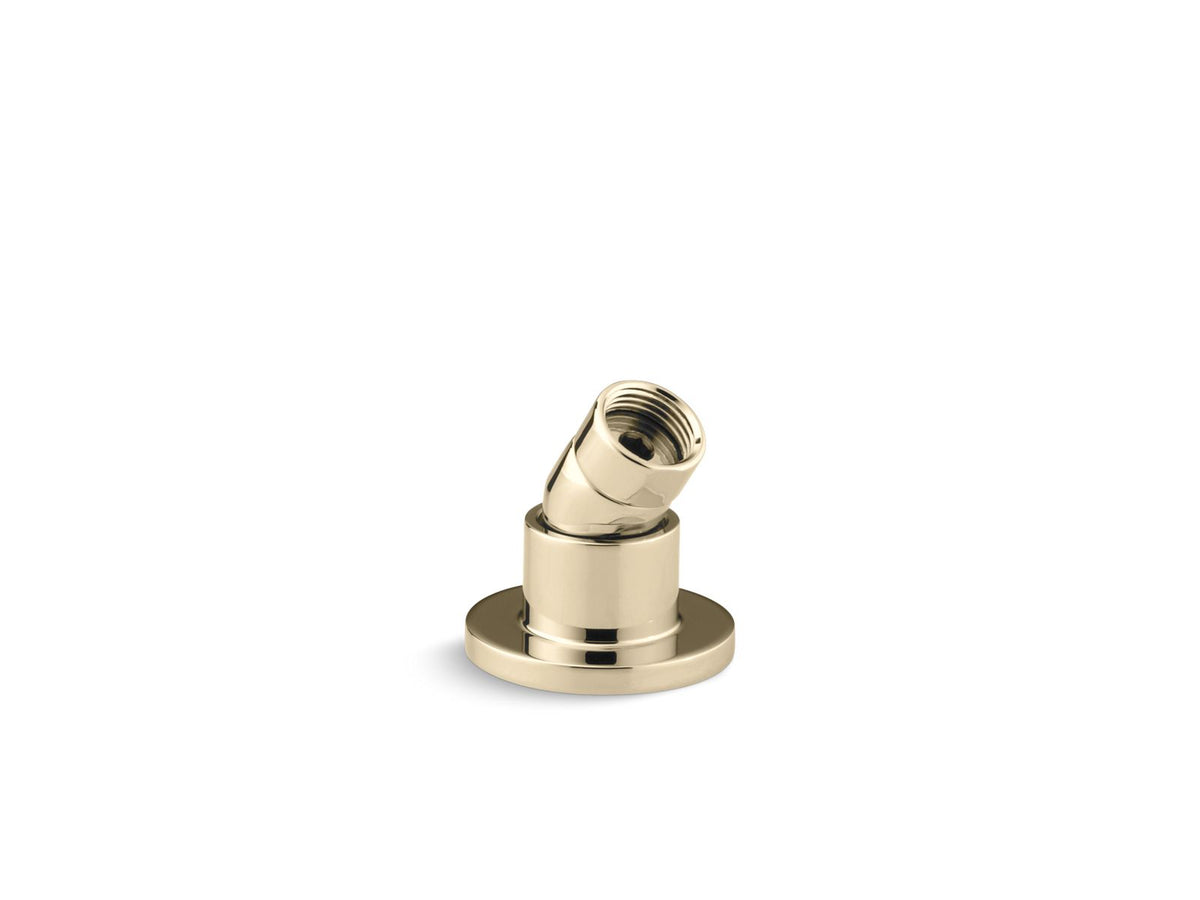 KOHLER K-977-AF Stillness Deck-Mount Handshower Holder With Hoses - Vibrant French Gold