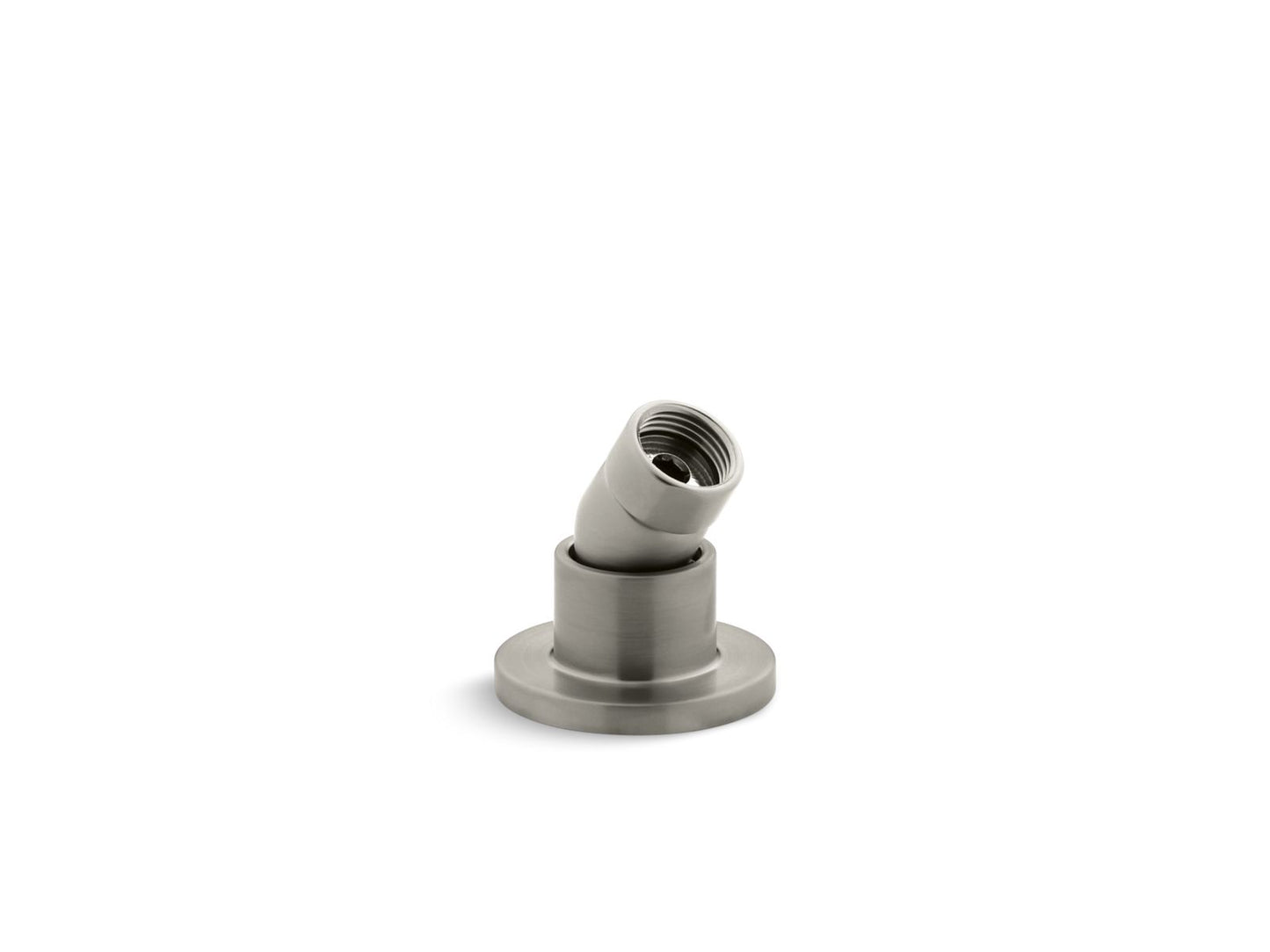 KOHLER K-977-BN Stillness Deck-mount handshower holder with hoses - Vibrant Brushed Nickel