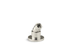 KOHLER K-977-SN Stillness Deck-Mount Handshower Holder With Hoses - Vibrant Polished Nickel