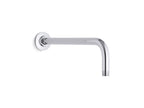 KOHLER K-10124-BL Wall-Mount Rainhead Arm And Flange - Matte Black