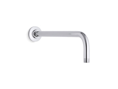 KOHLER K-10124-SN Wall-mount rainhead arm and flange - Vibrant Polished Nickel
