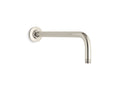 KOHLER K-10124-SN Wall-Mount Rainhead Arm And Flange - Vibrant Polished Nickel