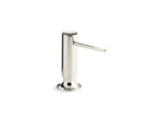 KOHLER K-1995-SN Contemporary Design Soap/Lotion Dispenser - Vibrant Polished Nickel
